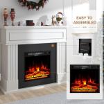 Electric Fireplace TV Stand with 3D Flame