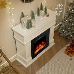 Electric Fireplace TV Stand with 3D Flame
