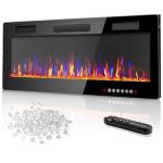 Vitesse 50" Ultra-Thin Electric Wall Fireplace