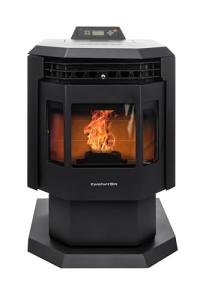 Comfortbilt HP21 Black Pellet Stove, Heats 2,400 ft²