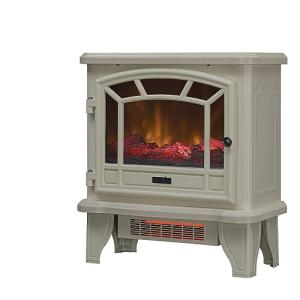 Duraflame 1500W Electric Fireplace Stove - Cream