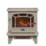 Duraflame 1500W Electric Fireplace Stove - Cream