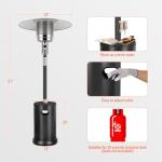 Hykolity 50,000 BTU Propane Patio Heater Table