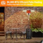 Hykolity 50,000 BTU Propane Patio Heater Table