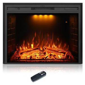 Dreamflame 36" Electric Wall Fireplace with Remote