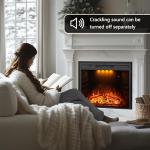Dreamflame 36" Electric Wall Fireplace with Remote