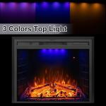 Dreamflame 36" Electric Wall Fireplace with Remote