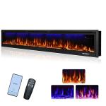 WiFi Electric Fireplace Insert with Smart Control