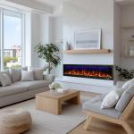 WiFi Electric Fireplace Insert with Smart Control
