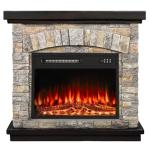 BOSSIN 36" Electric Fireplace & TV Stand Heater