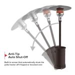 Nexgrill 92" Bronze Patio Heater, 48,000 BTUs