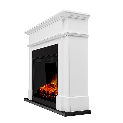 Real Flame Harlan 55” Electric Fireplace Mantel
