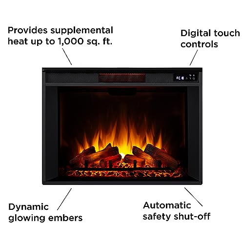 Real Flame Harlan 55” Electric Fireplace Mantel