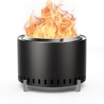 Florise 24” Square Outdoor Wood Burning Fire Pit