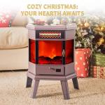RealSmart 22" Freestanding Electric Fireplace Heater