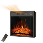 Electric Fireplace Insert with Remote Control