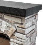 LIVILAND 36" Electric Fireplace with Remote Control