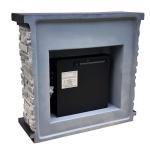 LIVILAND 36" Electric Fireplace with Remote Control