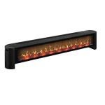 Duraflame Electric Fireplace Baseboard Heater - Black