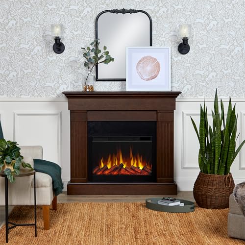 Real Flame Crawford 48" Electric Fireplace with Mantel