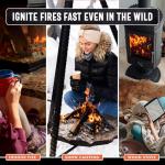 Billy Buckskin Fatwood Fire Starter Sticks - 10 lbs