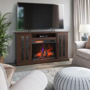 Duraflame Electric Fireplace TV Stand - Oak Finish