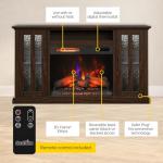 Duraflame Electric Fireplace TV Stand - Oak Finish