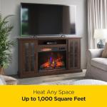 Duraflame Electric Fireplace TV Stand - Oak Finish