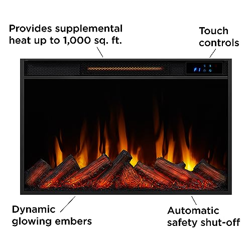 Real Flame Crawford 48" Electric Fireplace with Mantel