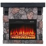 BOSSIN 36" Electric Fireplace & TV Stand Heater