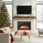 Oxhark 26" Electric Fireplace Insert with Remote
