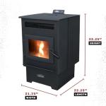 Cleveland Iron Works Medium WiFi Pellet Stove