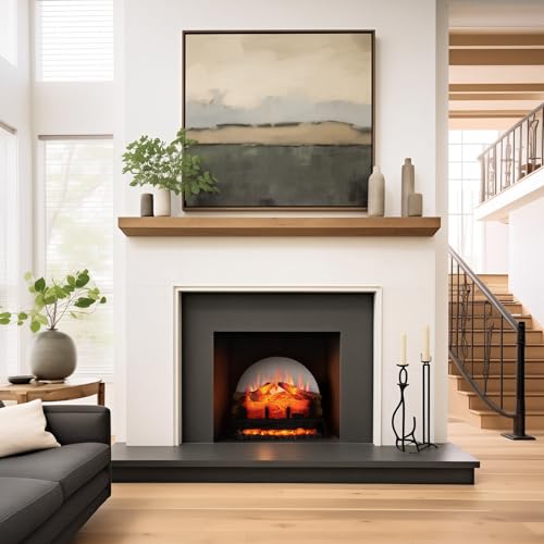 PuraFlame 24" Electric Fireplace Log Insert with Remote