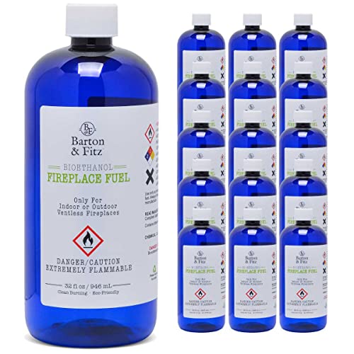 Eco-Friendly Bio-Ethanol Fireplace Fuel (16 Pack)