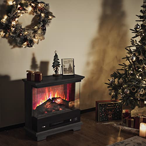 TURBRO Firelake 27-Inch Freestanding Electric Fireplace