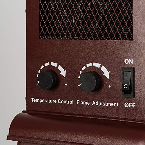 e-Flame USA Tahoe Portable Electric Fireplace Stove
