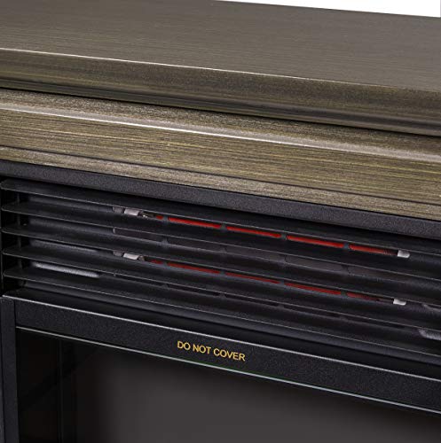 XtremepowerUS Electric Fireplace Heater with Remote
