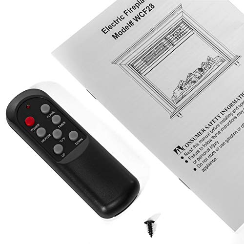 XtremepowerUS Electric Fireplace Heater with Remote