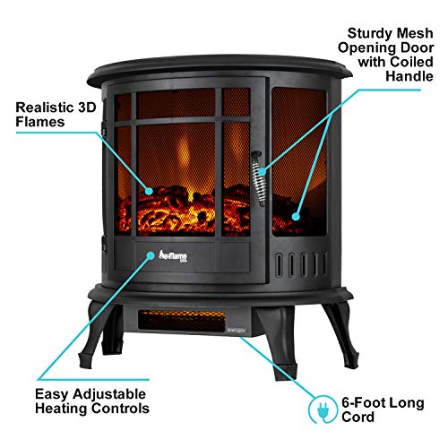 Regal 25" Portable Electric Fireplace Stove