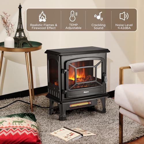 Turbo Suburbs 20" Infrared Electric Fireplace Stove