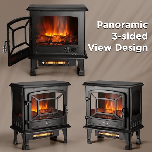 Turbo Suburbs 20" Infrared Electric Fireplace Stove