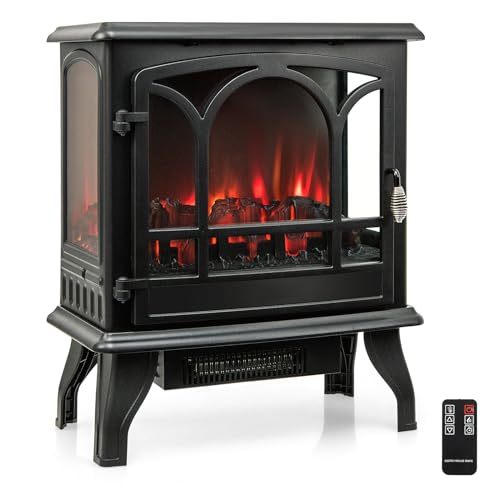 GOFLAME 23” Freestanding Electric Fireplace Stove