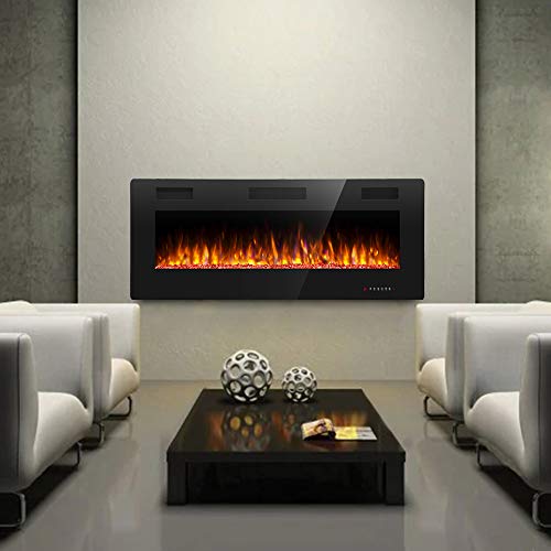 Antarctic Star 36-Inch Electric Wall Fireplace