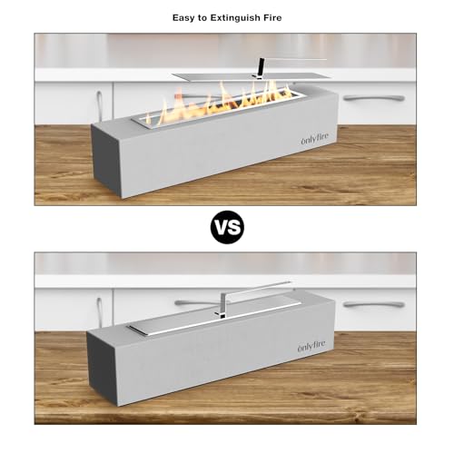 Onlyfire 18” Tabletop Smokeless Ethanol Fire Pit