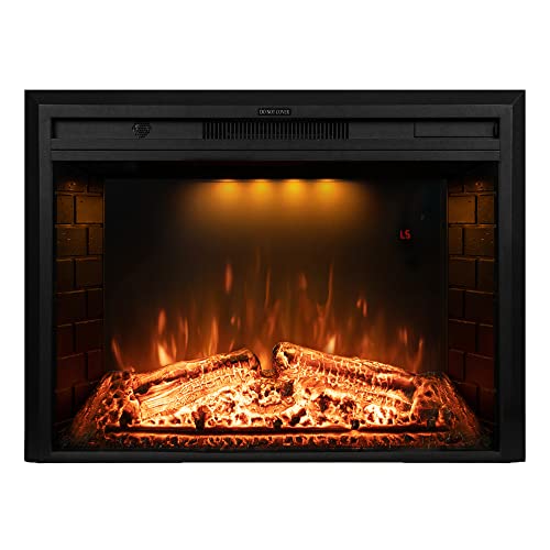 Dreamflame 36" Electric Wall Fireplace with Remote