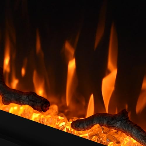30" Ultra-Thin Wall Mounted Electric Fireplace
