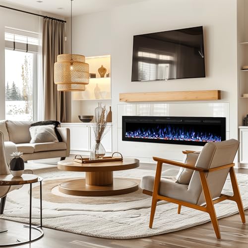 VINEMOUNT Smart Electric Fireplace Insert with Remote