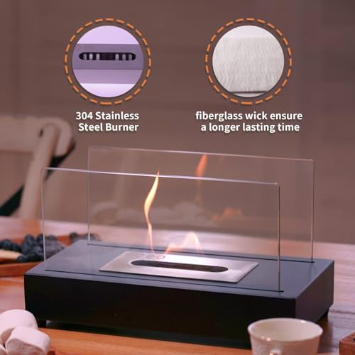 Mr.Ton Rectangle Tabletop Fire Pit Bowl