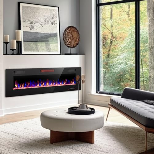 Crzoe 30" Electric Fireplace with Remote Control