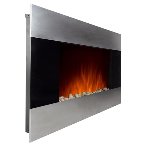 Nordwest 80 Electric Wall-Mounted Fireplace Stand